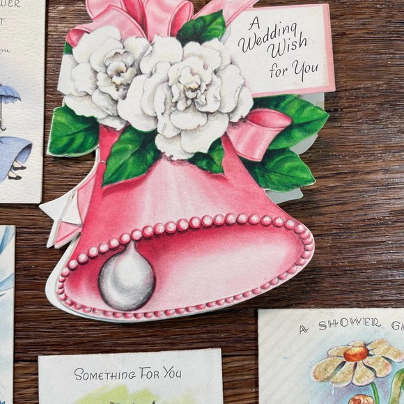 Lot of Kitsch Shower Cards and Wedding Cards - Picture 5 of 10